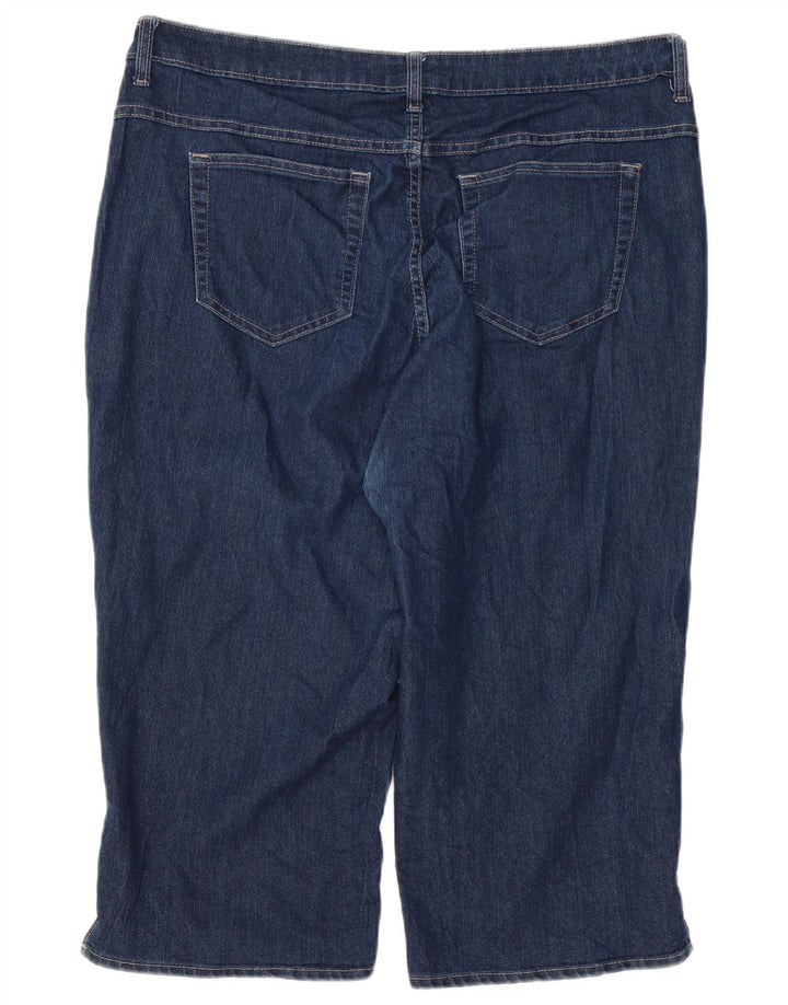 Женские джинсы-капри LEE W38 L19 темно-синие