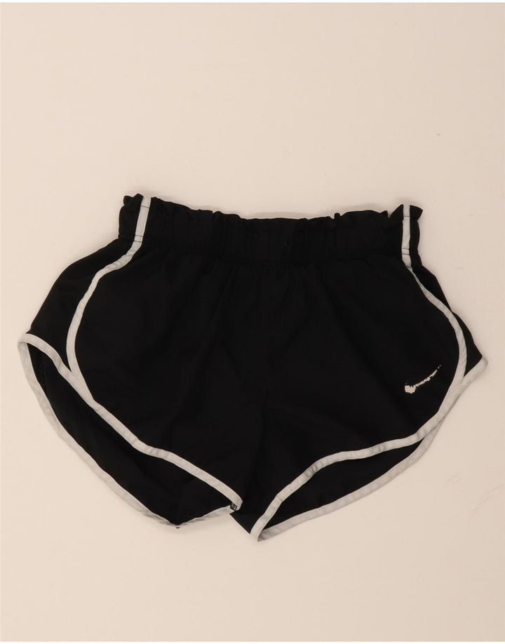 Женские спортивные шорты Nike Dri Fit UK 14, средний черный полиэстер