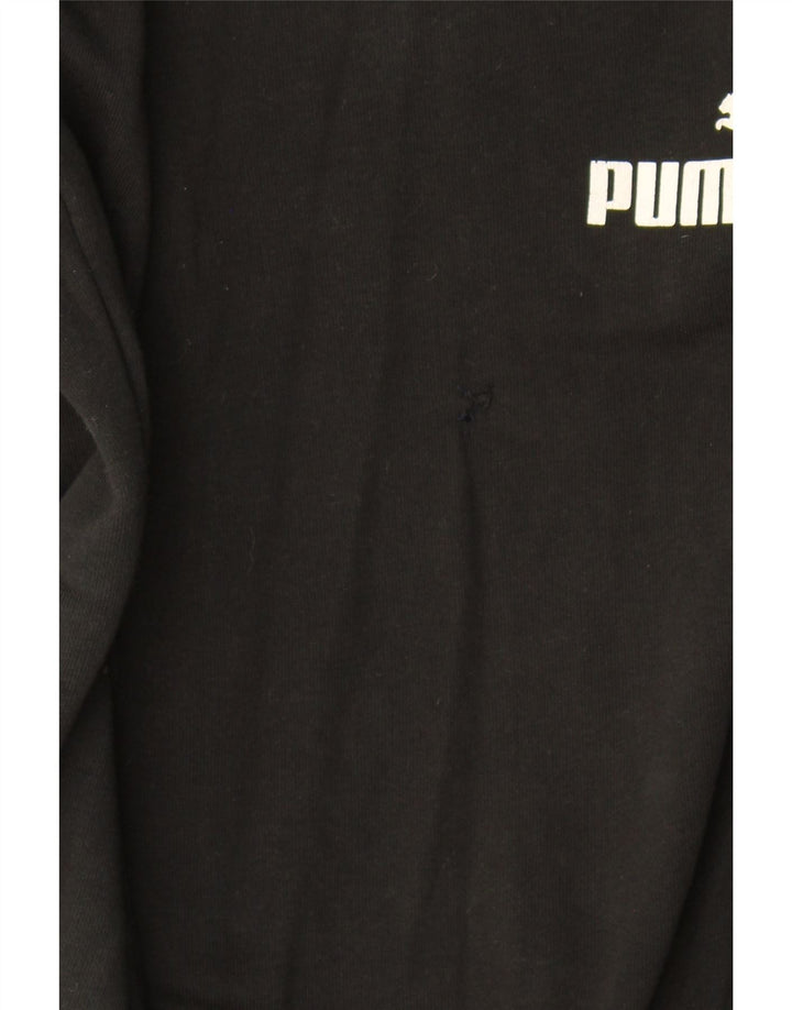 Мужские спортивные брюки Puma Джоггеры среднего размера, черные