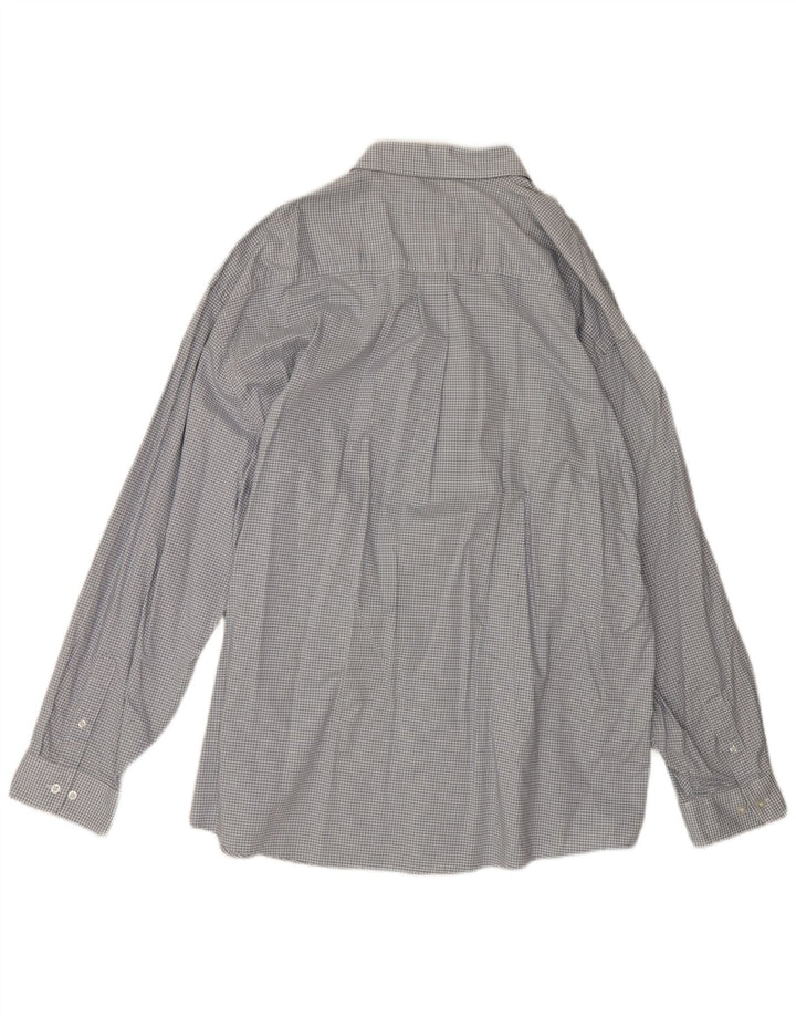 Мужская рубашка Lee 3XL синяя в клетку
