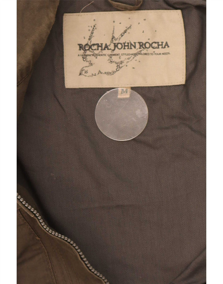 Мужская куртка John Rocha UK 38, средний цвет хаки, хлопок
