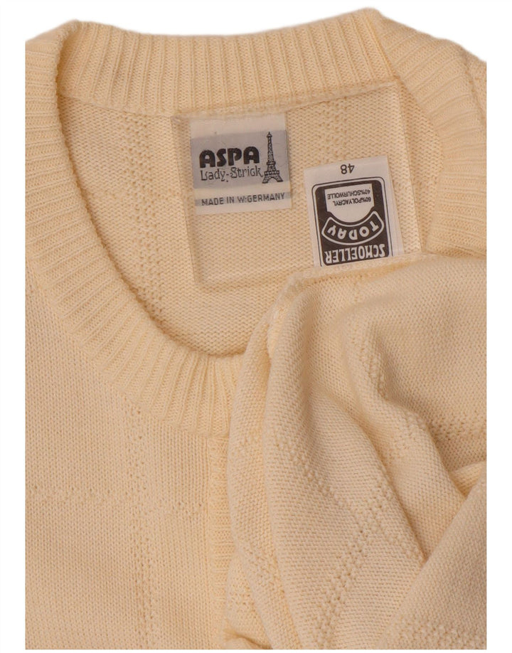 Женский кардиган Aspa EU 48 2XL Бежевый полиакрил