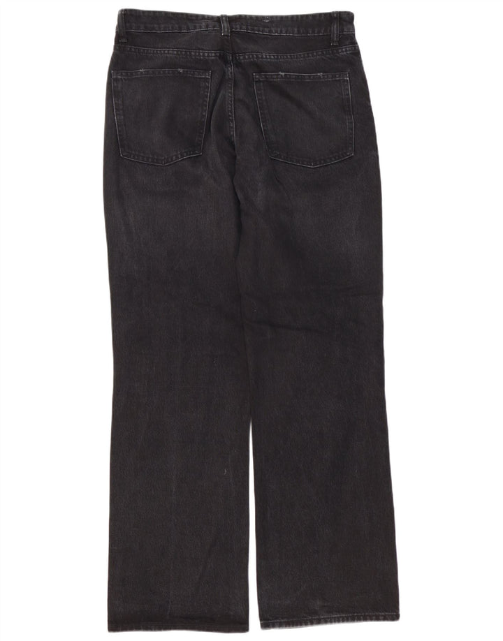 Мужские джинсы Bootcut Zara EU 42, большие W32 L33, черные