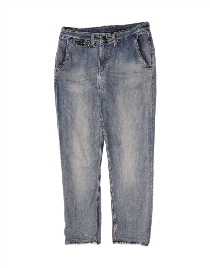 Женские прямые джинсы Levi's W30 L25 синие, хлопок
