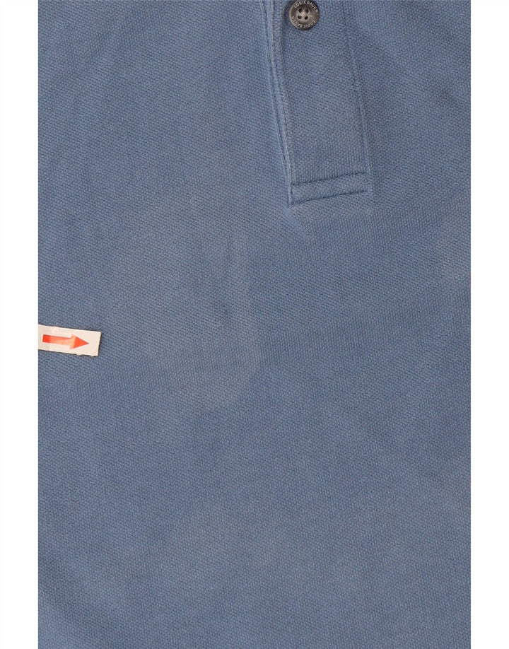 Мужская рубашка-поло Eddie Bauer 2XL, синяя, хлопок