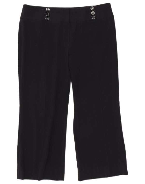Женские укороченные брюки Marks & Spencer UK 16, большие W36 L26, темно-синие