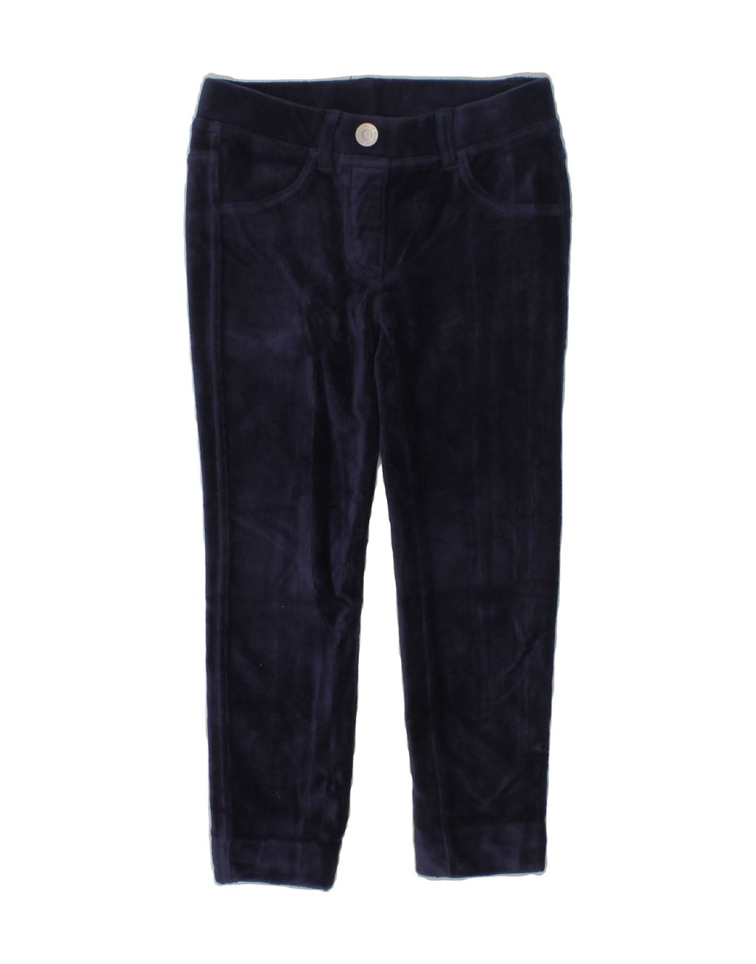 BENETTON Girls Skinny Casual Trousers 4-5 Years XS W20 L17  Navy Blue | Vintage Benetton | Thrift | Second-Hand Benetton | Used Clothing | Messina Hembry 