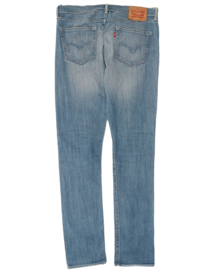 Мужские джинсы скинни LEVI'S 510 W34 L34 Синие, хлопок