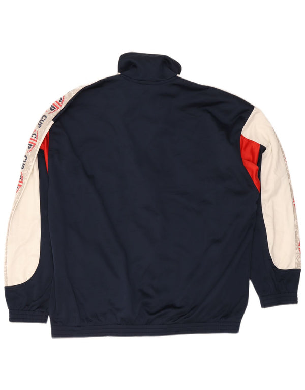 Campagnolo Мужской спортивный костюм Top Jacket UK 44 XL Темно-синий с цветными блоками Спортивный