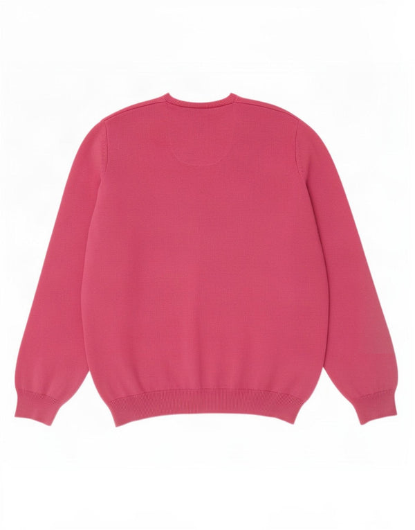 Мужской свитер Marks & Spencer Blue Harbor с v-образным вырезом 2XL, розовый хлопок