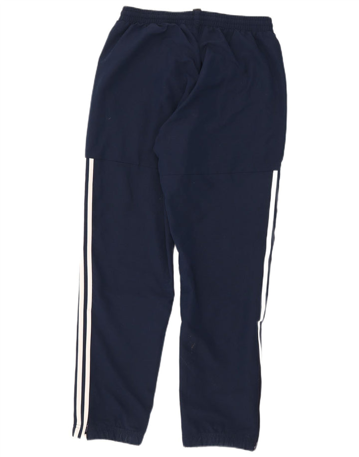Мужские спортивные брюки Adidas Joggers среднего размера, темно-синие, полиэстер
