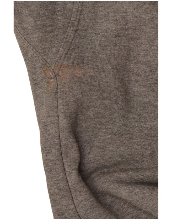 Мужские спортивные брюки NIKE, джоггеры, хлопковые, среднего серого цвета