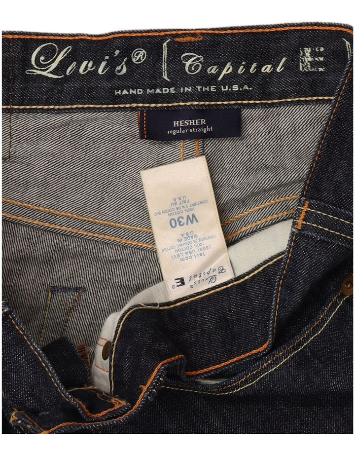 Женские прямые джинсы Levi's W30 L31, темно-синий, хлопок