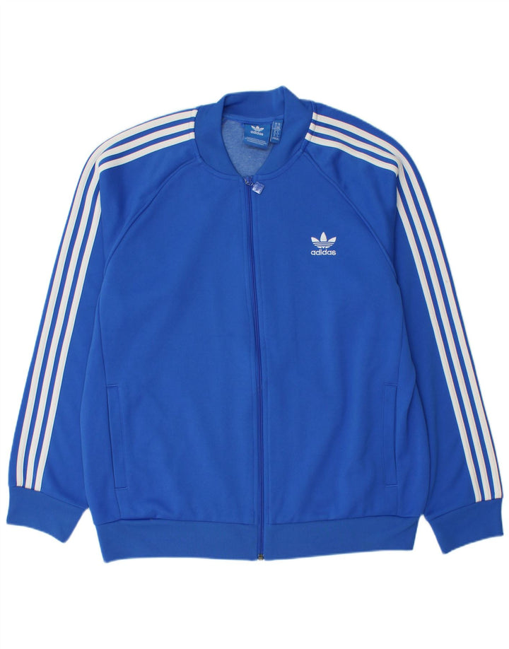 Мужская спортивная куртка ADIDAS XL, синий полиэстер