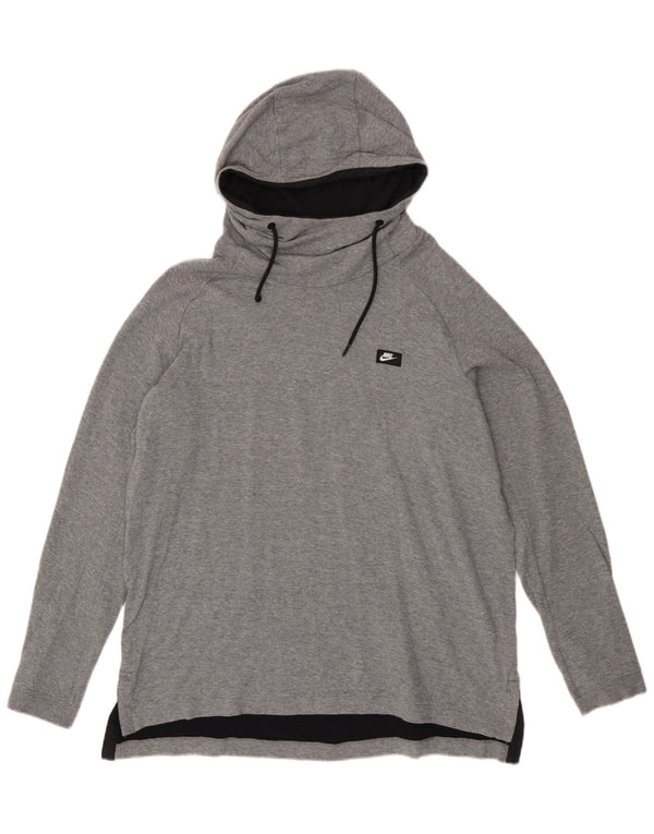 Женский джемпер с капюшоном Nike UK 18 XL, серый