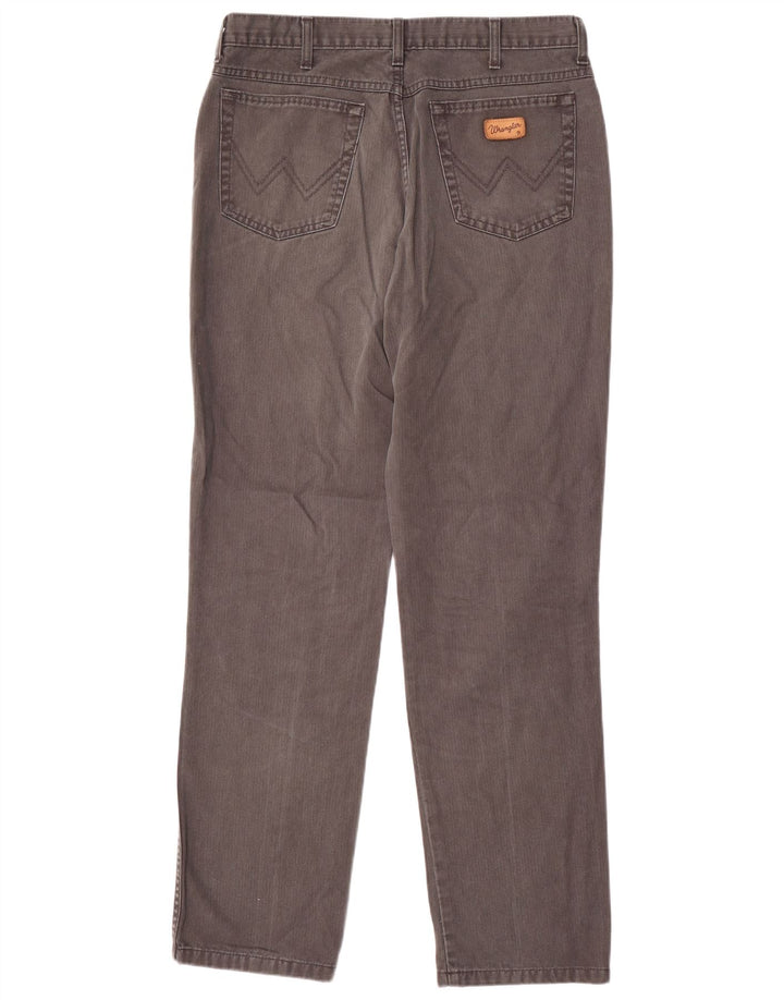 Мужские прямые джинсы Wrangler Ohio W34 L32, серый хлопок