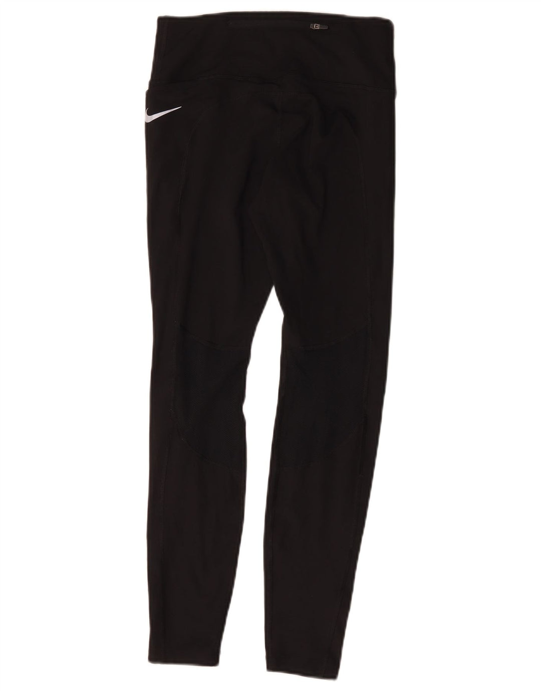 Женские леггинсы Nike Dri Fit UK 8, маленькие черные полиэстер