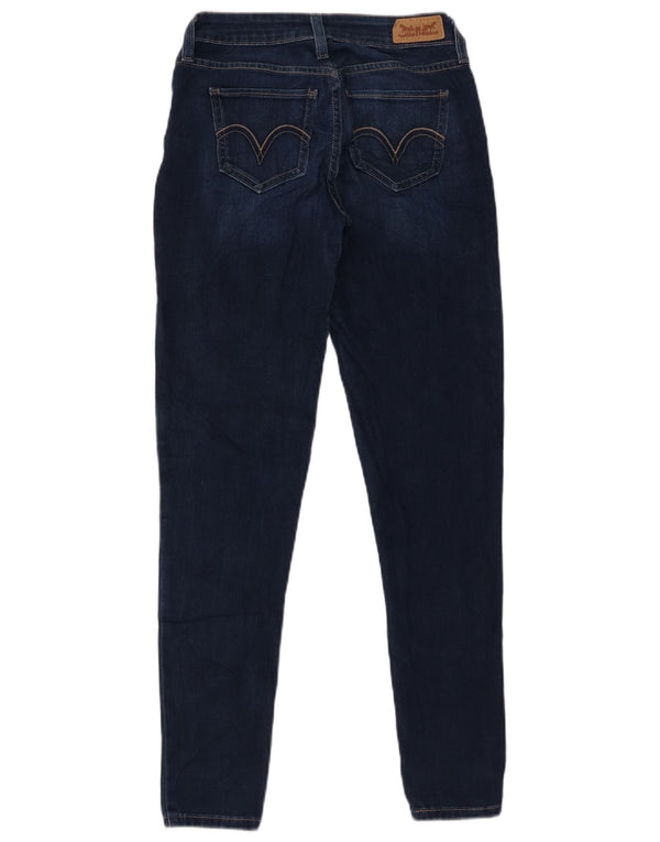 Женские джинсы-скинни леггинсы Levi's США 1 XS W25 L30 Синий хлопок