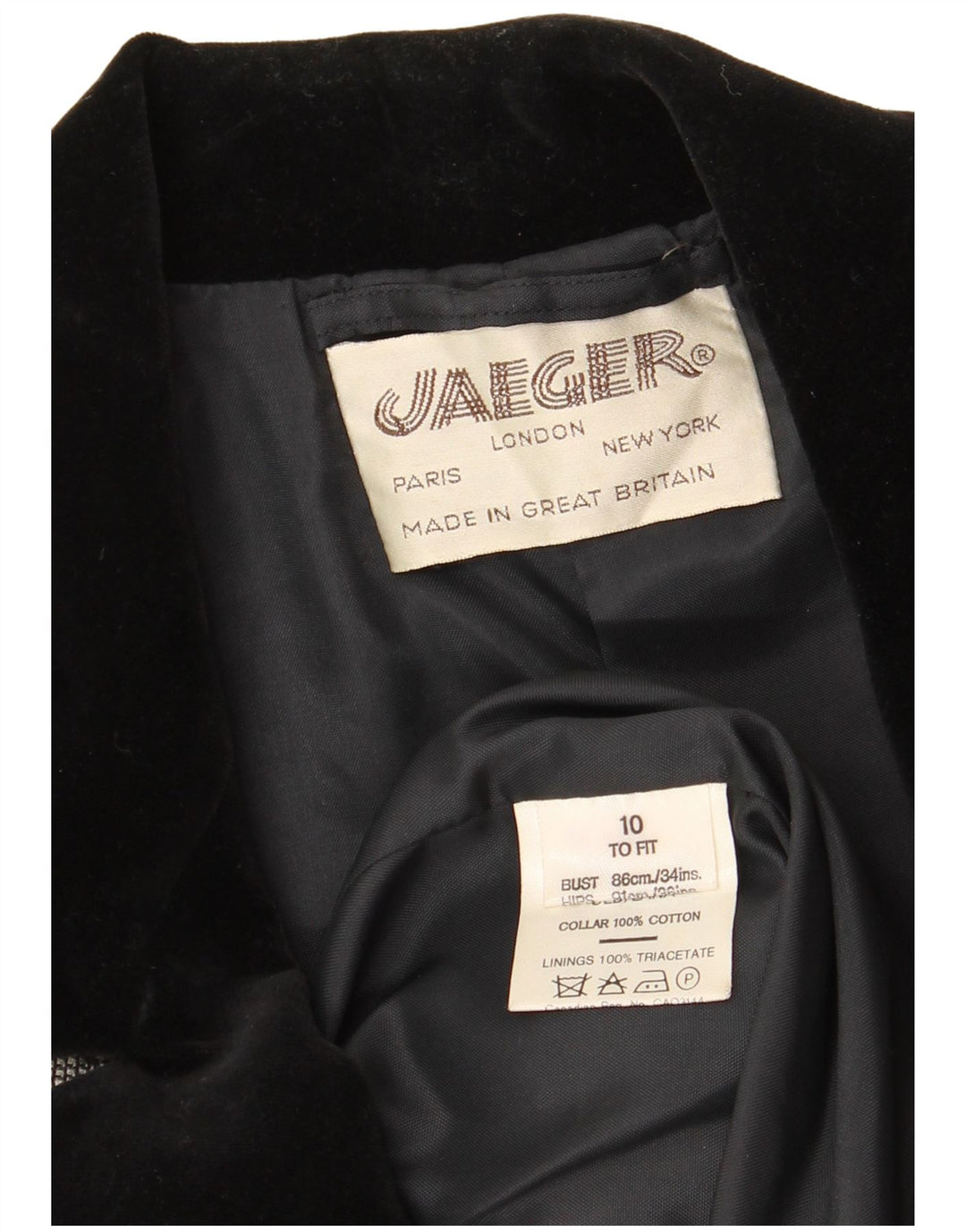 Jaeger Женский укороченный пиджак на 1 пуговице, Великобритания, 10, маленький серый хлопковый пиджак в клетку