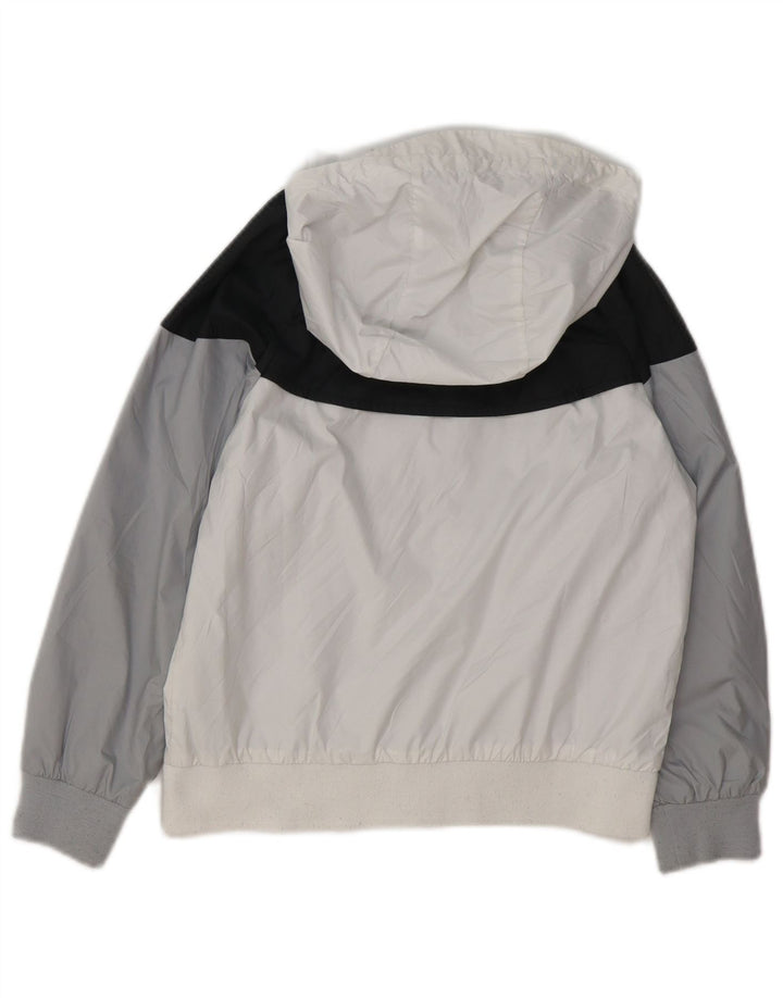 Спортивный костюм NIKE для мальчиков с капюшоном, куртка 7–8 лет, цвет XS, белый цвет