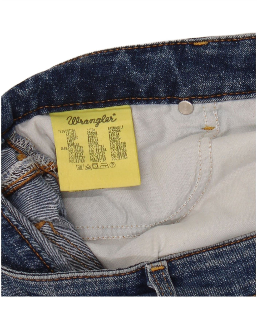 Женские джинсы WRANGLER Tina Bootcut W30 L30 синие, хлопок