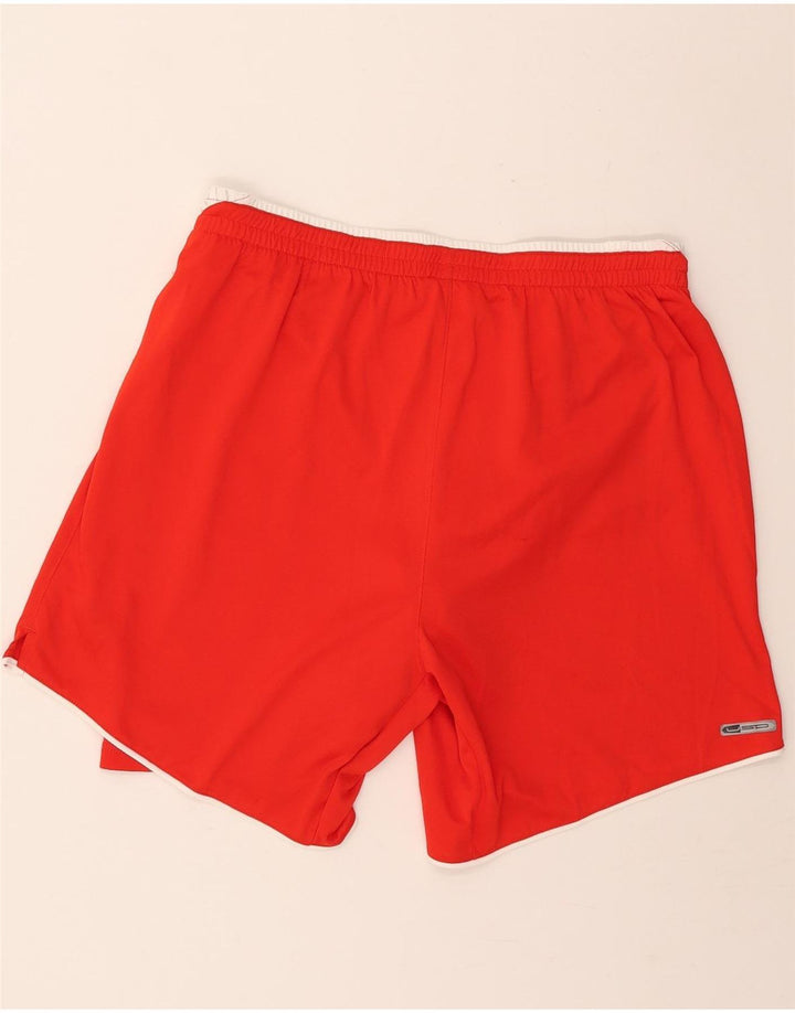 PUMA Mens Sport Shorts Large Red Colourblock Polyester Vintage Puma and Second-Hand Puma from Messina Hembry 