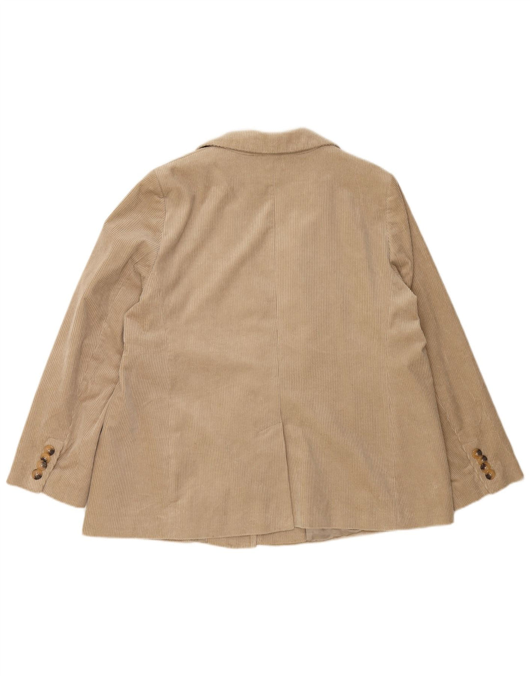 Женский вельветовый пиджак JAEGER на 1 пуговице, Великобритания, 20, 2XL, бежевый, хлопок