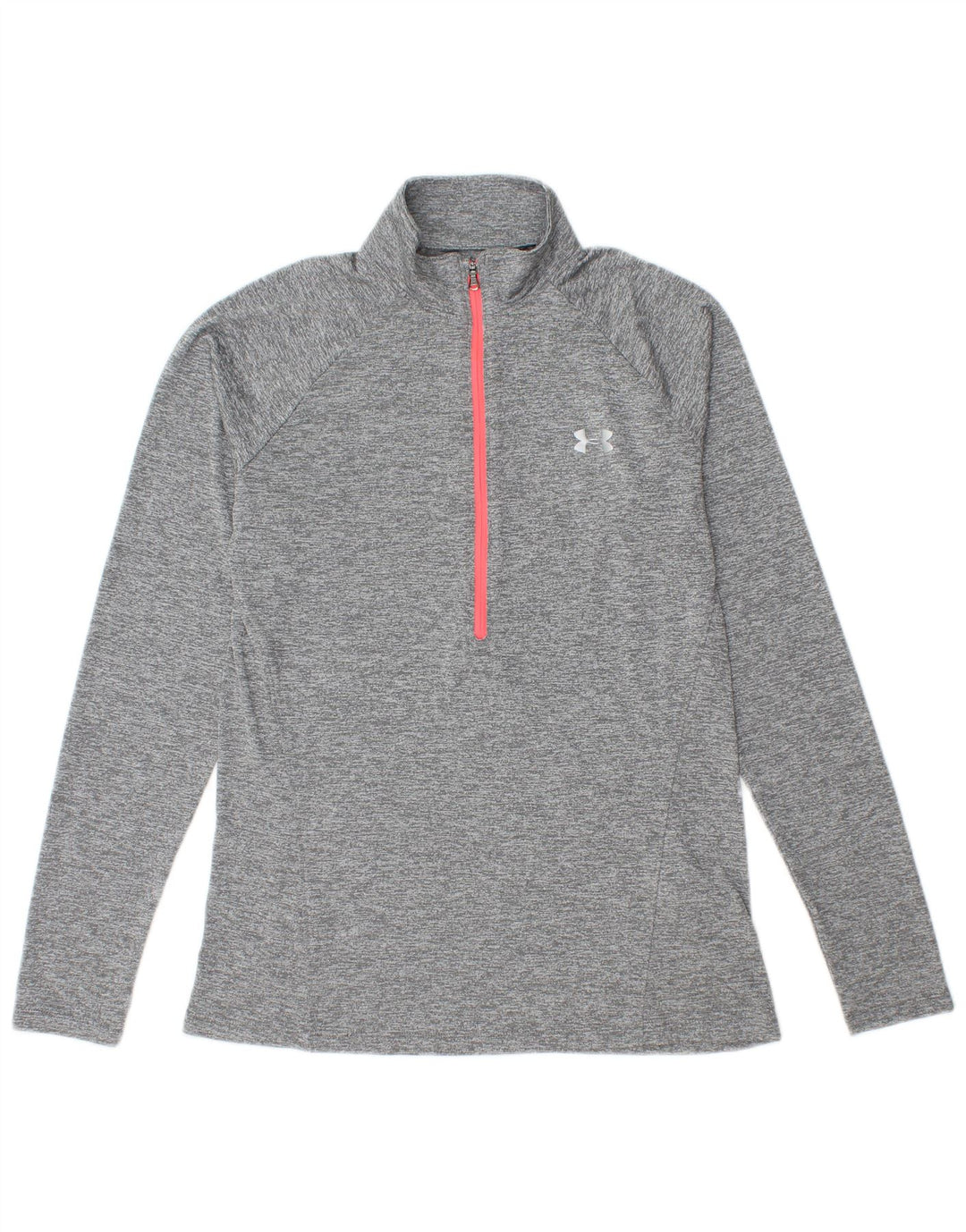Женский спортивный пуловер Under Armour Heat Gear, топ UK 14, большой серый цвет