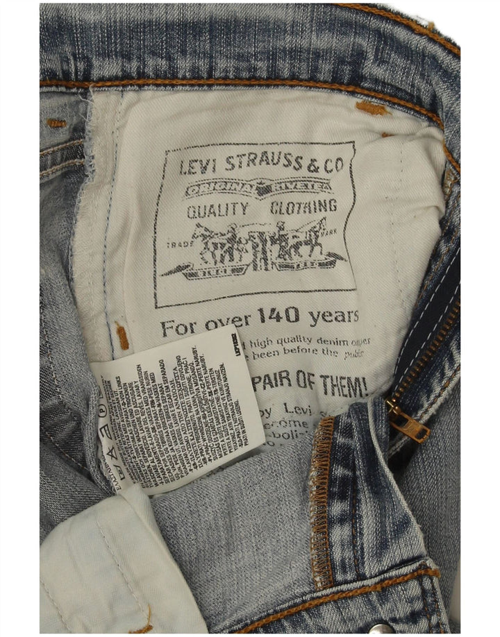 Женские джинсы Bootcut Levi's W28 L31 синие, хлопок