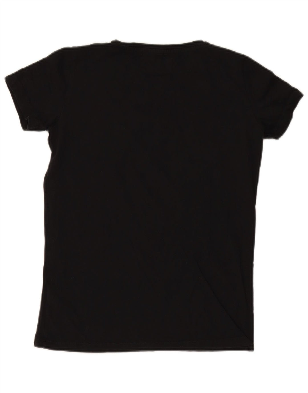 TRUSSARDI JEANS Женская футболка оверсайз с рисунком Top UK 2 2XS Черный