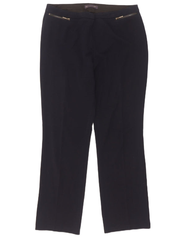 Женские повседневные брюки Marks & Spencer UK 14, большие W34 L31, темно-синие