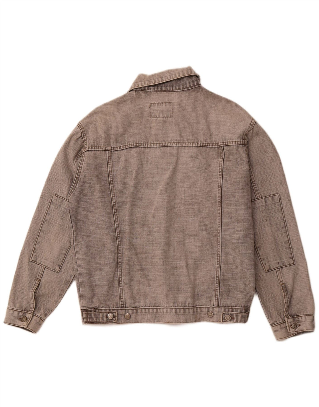 Мужская джинсовая куртка VINTAGE UK 40, большая серая