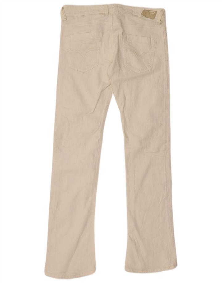 Женские джинсы DIESEL Trouleg Bootcut W32 L34, белый хлопок