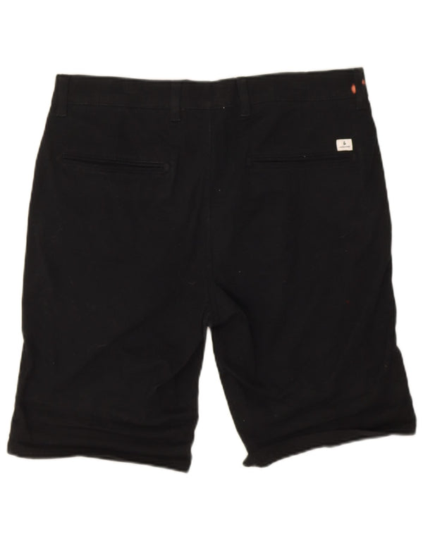 Мужские шорты чинос Jack & Jones W34, черные, хлопковые