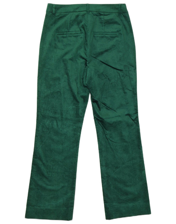 Женские повседневные брюки Marella Bootcut UK 6 XS W25 L26, зеленый хлопок