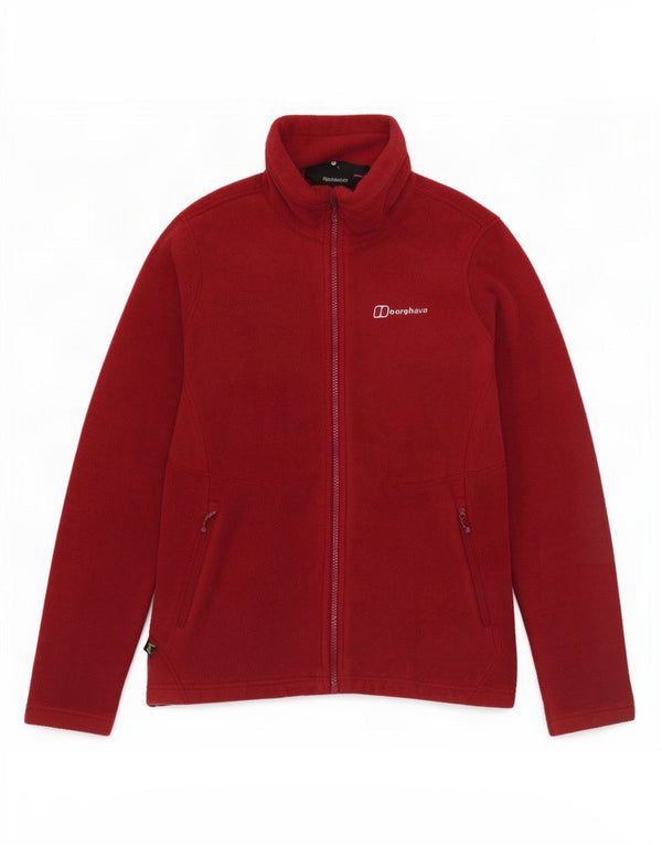 Женская флисовая куртка Berghaus UK 12, средний бордовый полиэстер
