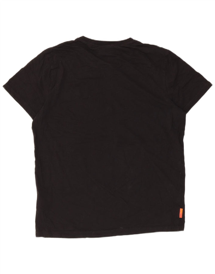 Мужская футболка Superdry Top 2XL, черный хлопок