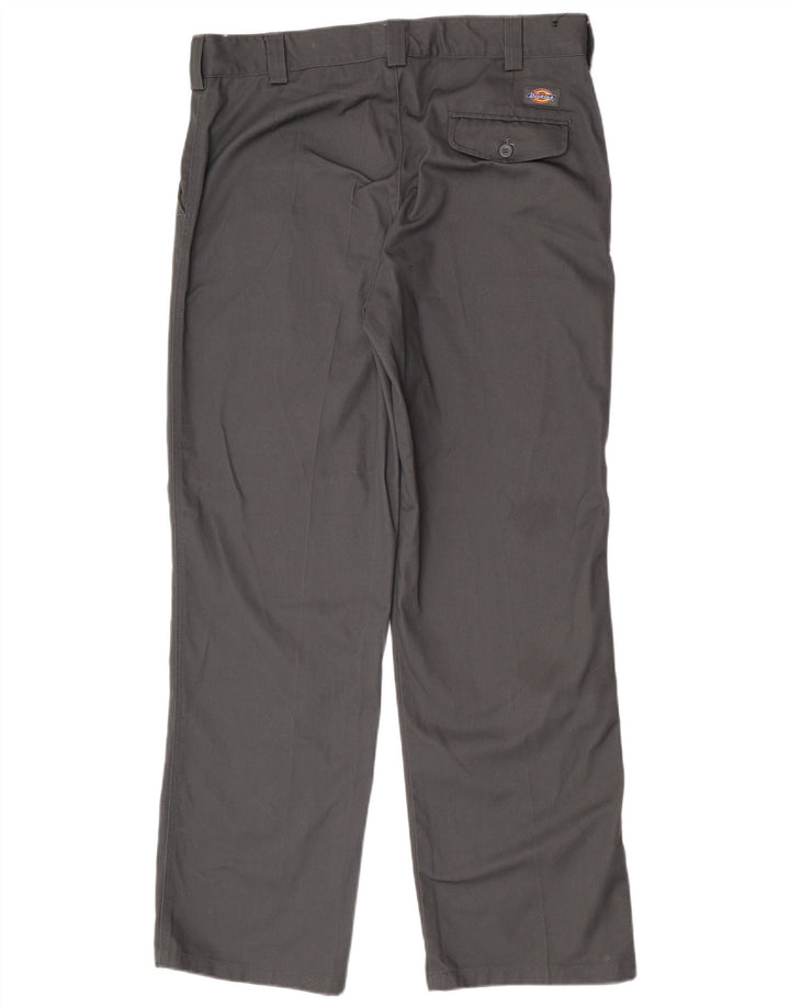 Мужские прямые брюки-чинос Dickies W38 L32, серый полиэстер