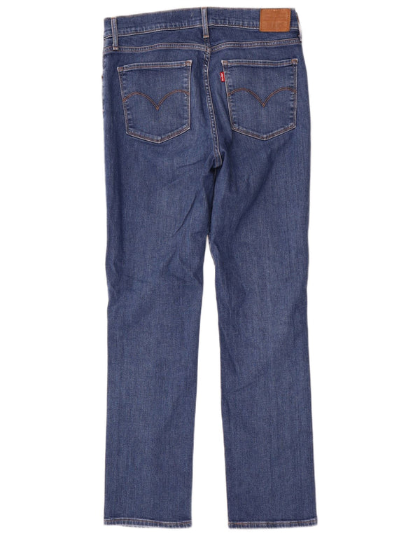 Женские прямые джинсы Levi's 724 с высокой посадкой W31 L30, синие, хлопок