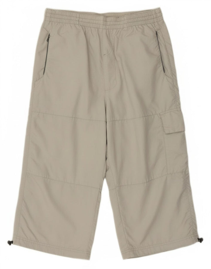 Мужские спортивные шорты-бермуды Diadora большого размера из белого полиамида