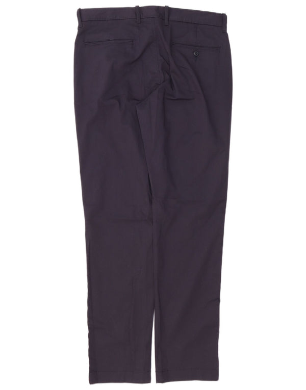 Мужские узкие брюки-чиносы J. CREW W31 L32, темно-синие, хлопок