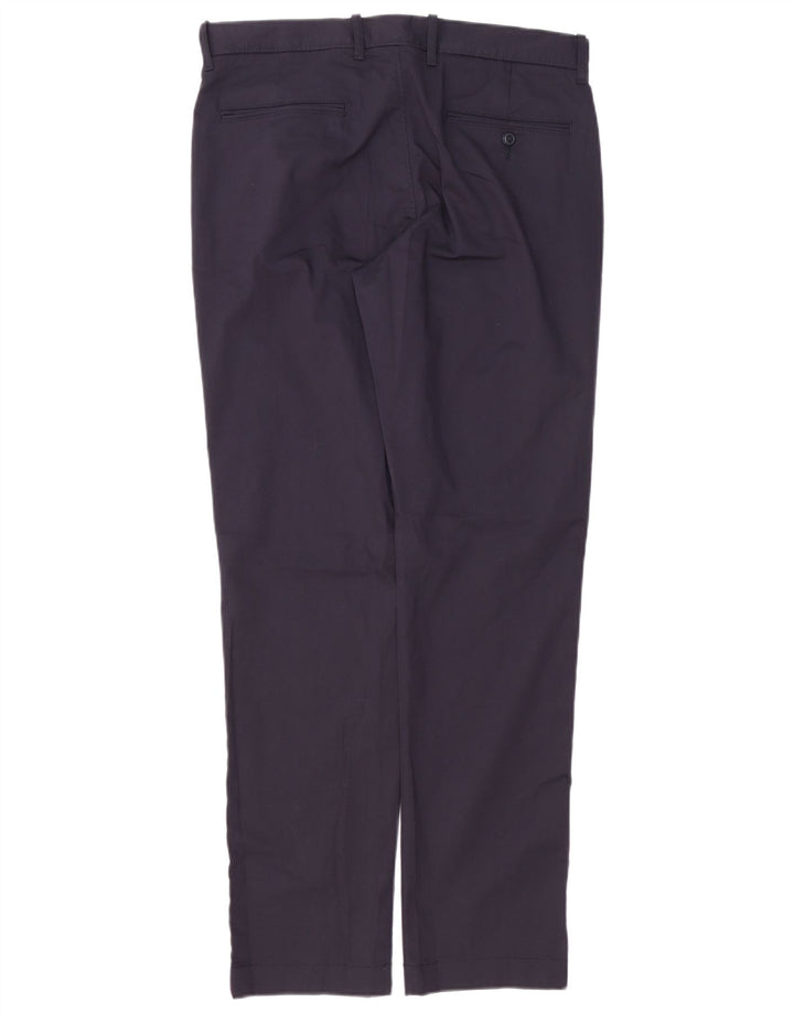 Мужские узкие брюки-чиносы J. CREW W31 L32, темно-синие, хлопок