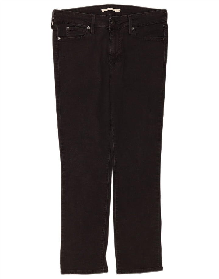 Женские узкие джинсы Levi's 712 W29 L27, черный хлопок