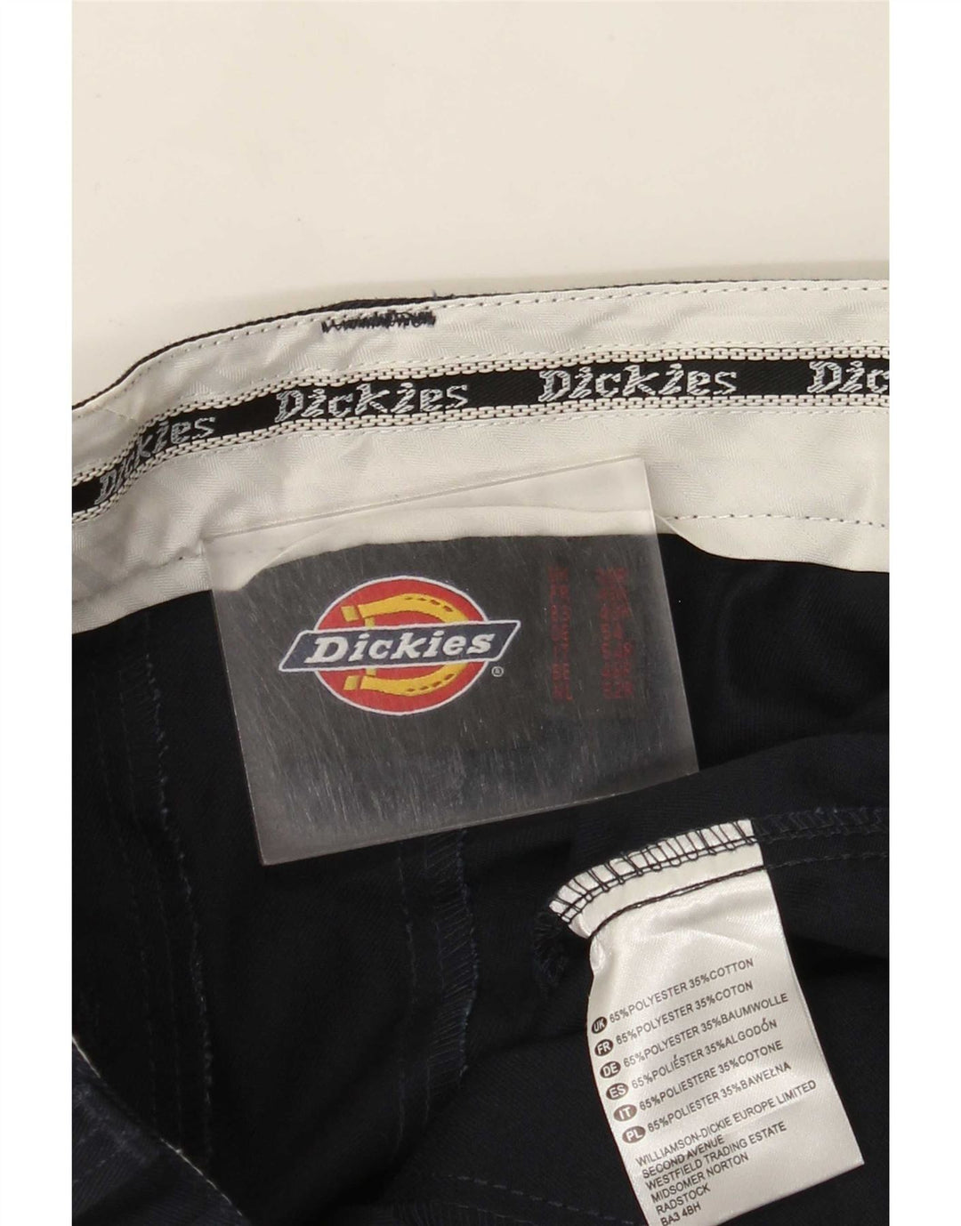 Мужские прямые брюки-чинос Dickies W38 L31, черный полиэстер
