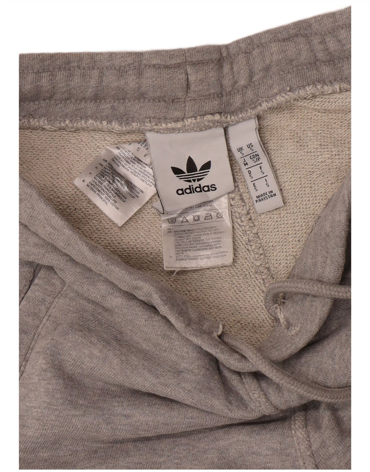 Мужские спортивные шорты Adidas, маленький серый хлопок с крапинками