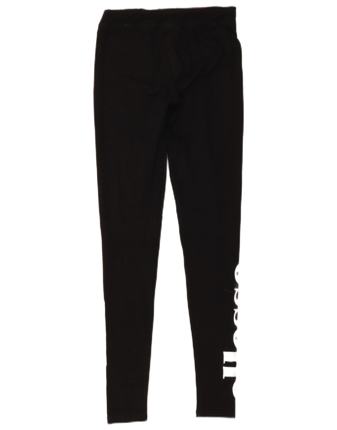 Женские леггинсы с рисунком Ellesse UK 8, маленькие черные хлопковые