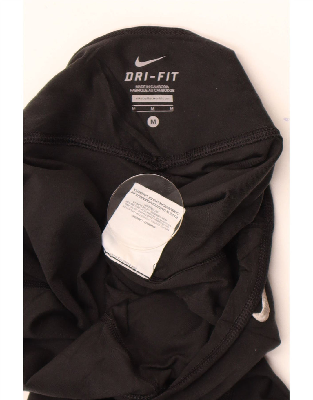 Женские спортивные брюки Nike Dri Fit UK 14, средний черный полиэстер