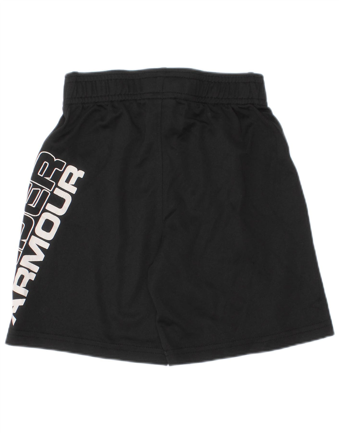 Спортивные шорты с рисунком Under Armour для мальчиков 3–4 лет, черный полиэстер