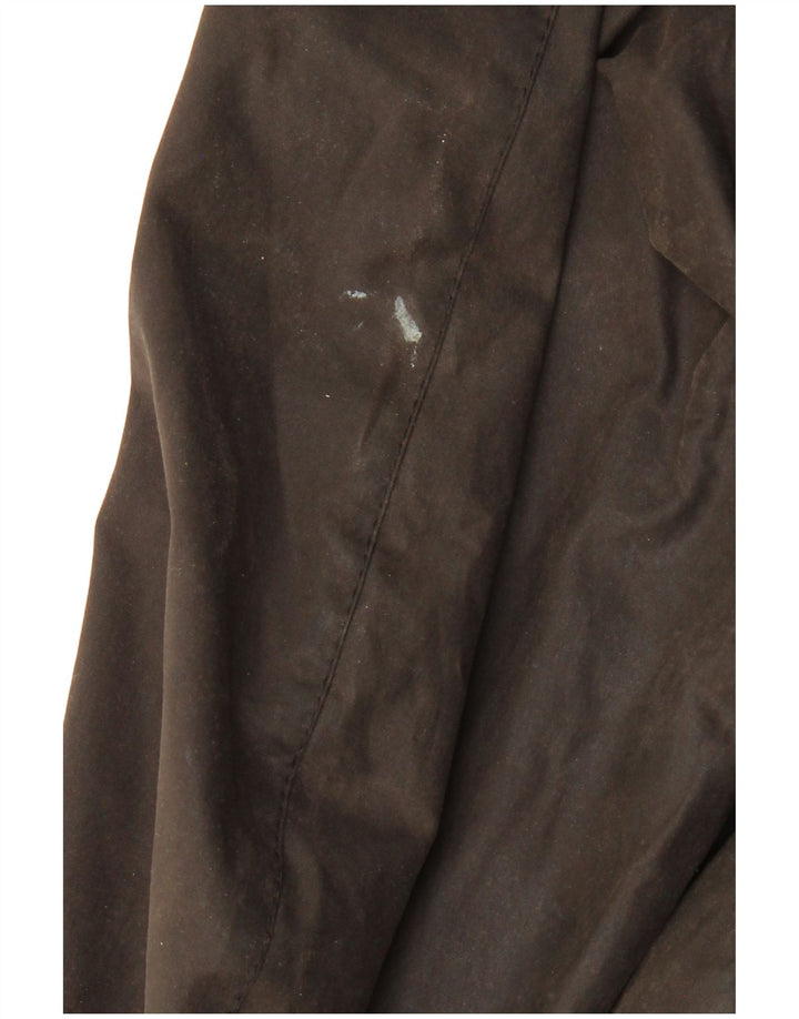 Мужская куртка из вощеного хлопка BARBOUR, размер 38, маленькая, коричневый хлопок