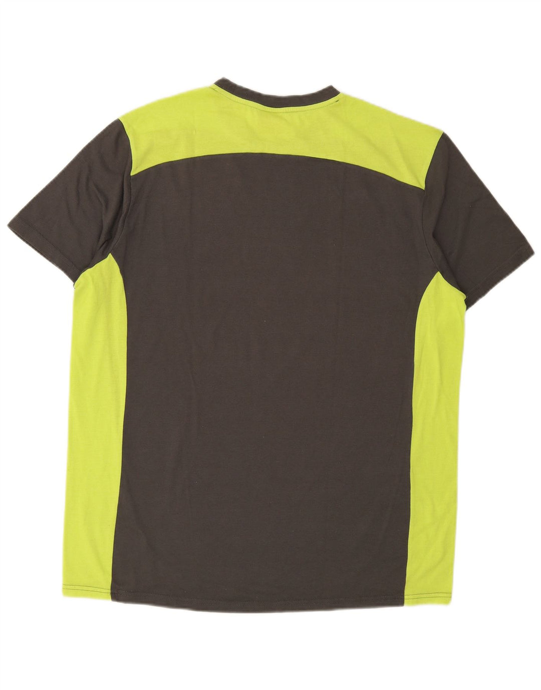 Мужская футболка Puma Top XL серая с цветными блоками